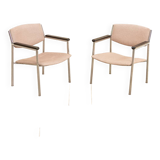 Pair of "Fishing" armchairs by Gijs van der Sluis 60's