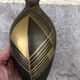 Vase art deco en dinanderie travail français vers 1930 1940