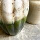 W. Germany vase in brown and green glazed ceramic