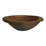 Large Primitive Bowl from 19th Century