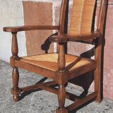 Straw chair (seat and backrest)