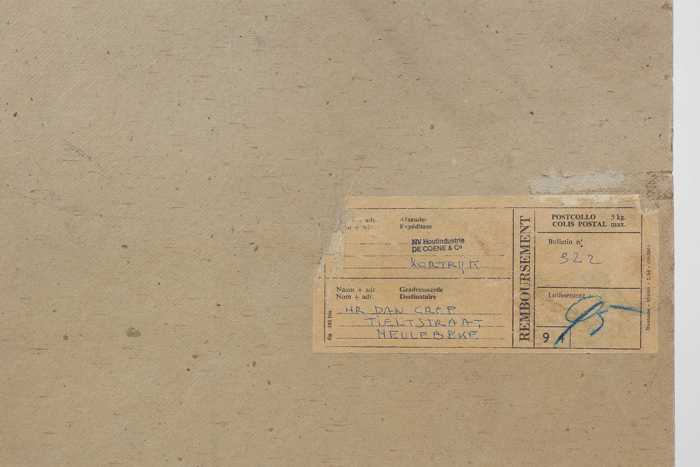 De Coene Chess Set With Original Box Attr. to Christophe Gevers, Belgium