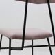Set of 4 Italian mid century style dining chairs 1950s