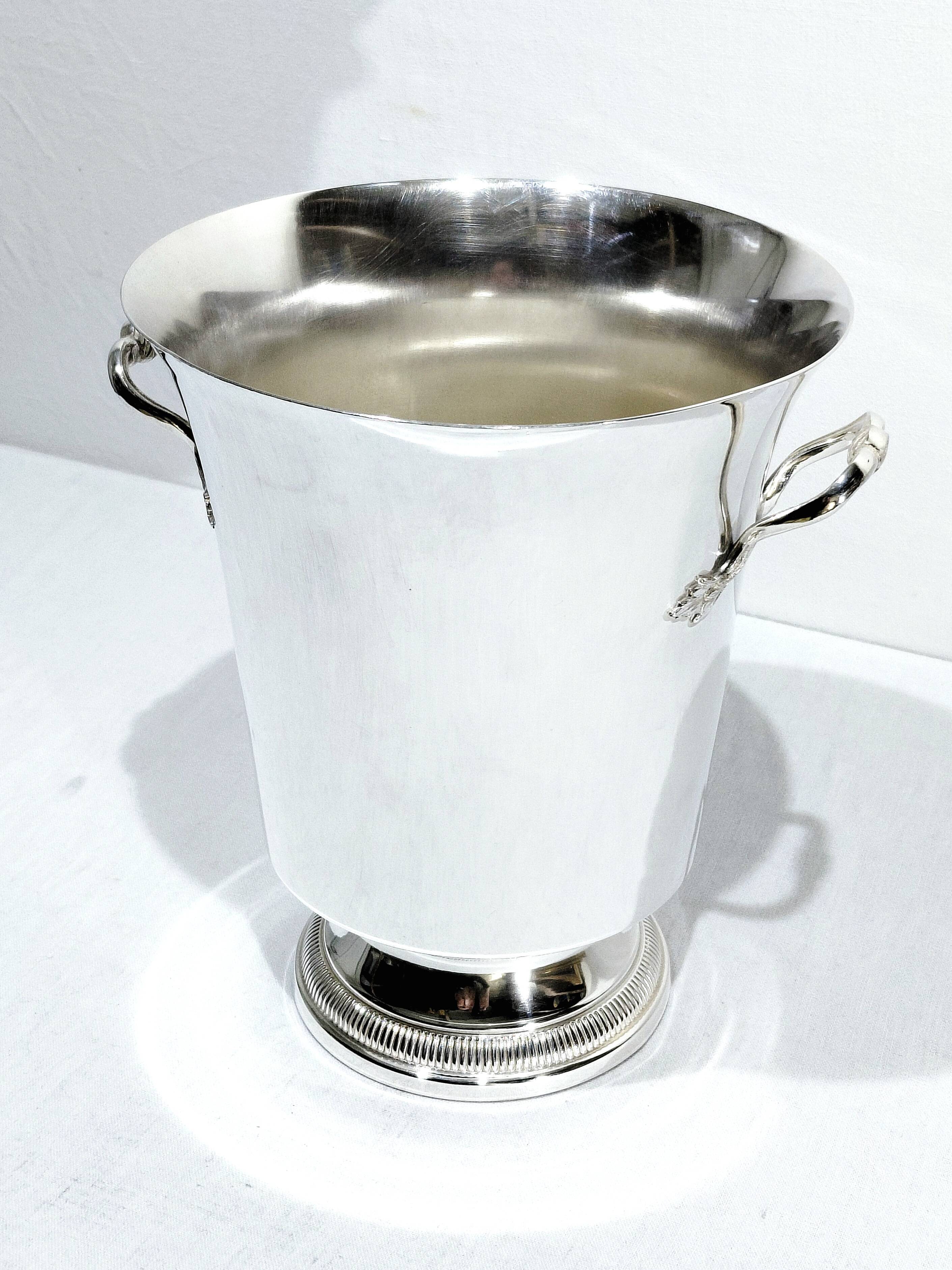 Medici silver-plated champagne bucket