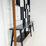 1960's art wall unit or room divider with sculpture by Jelínek