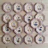 18 Henriot Quimper plates