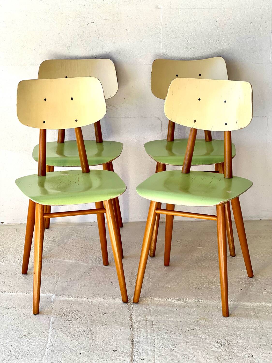 Dining Chairs by TON, set of 4