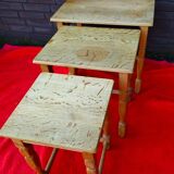 Trundle table, solid oak
