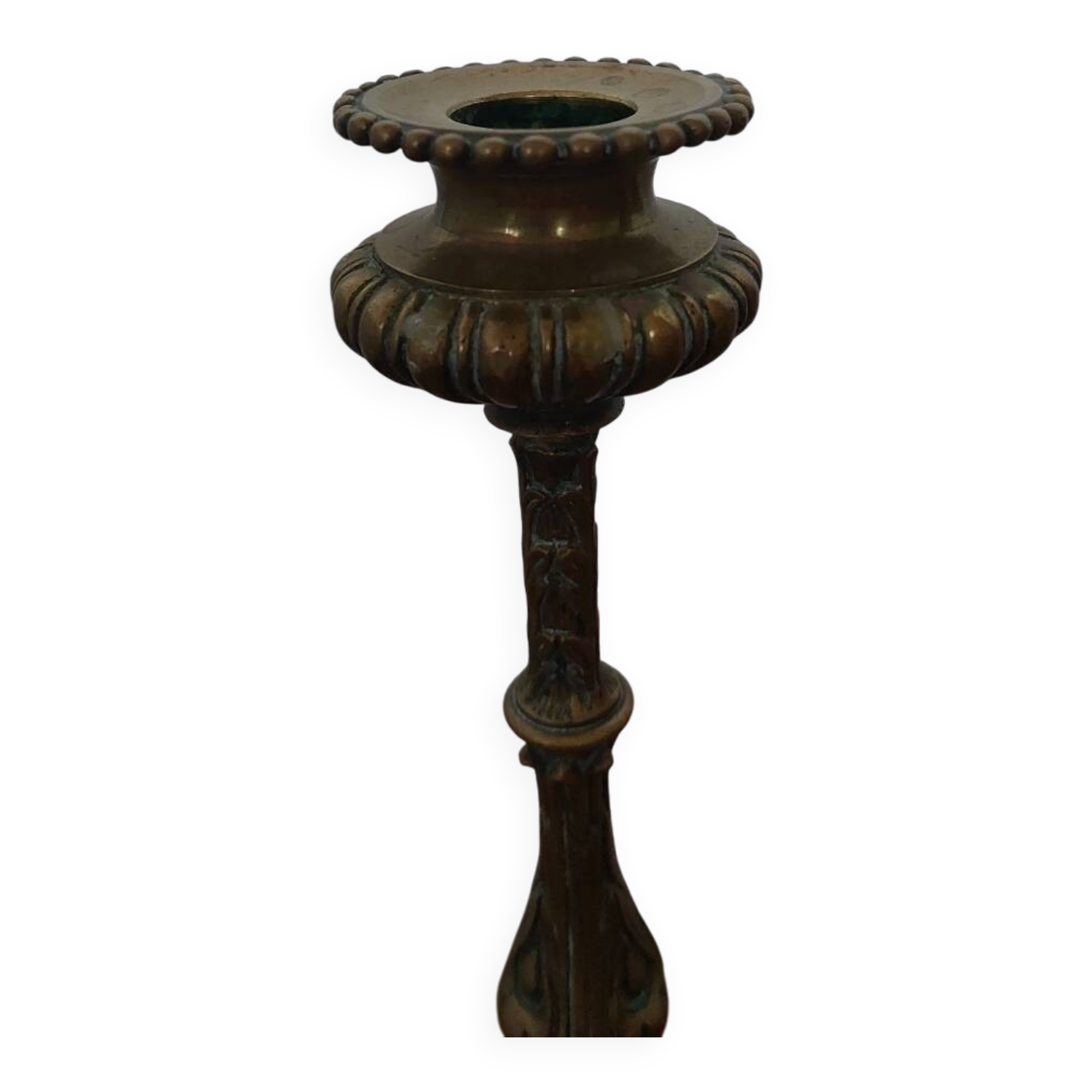 2 antique Napoleon III style candlesticks