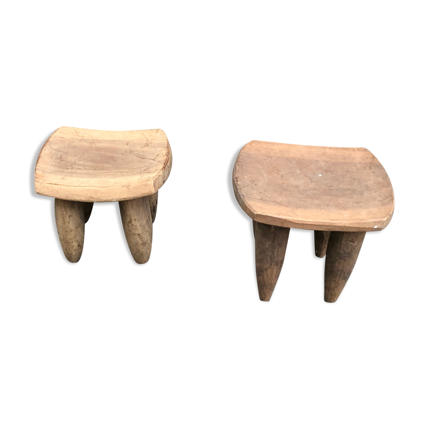 Pair of senoufo stools