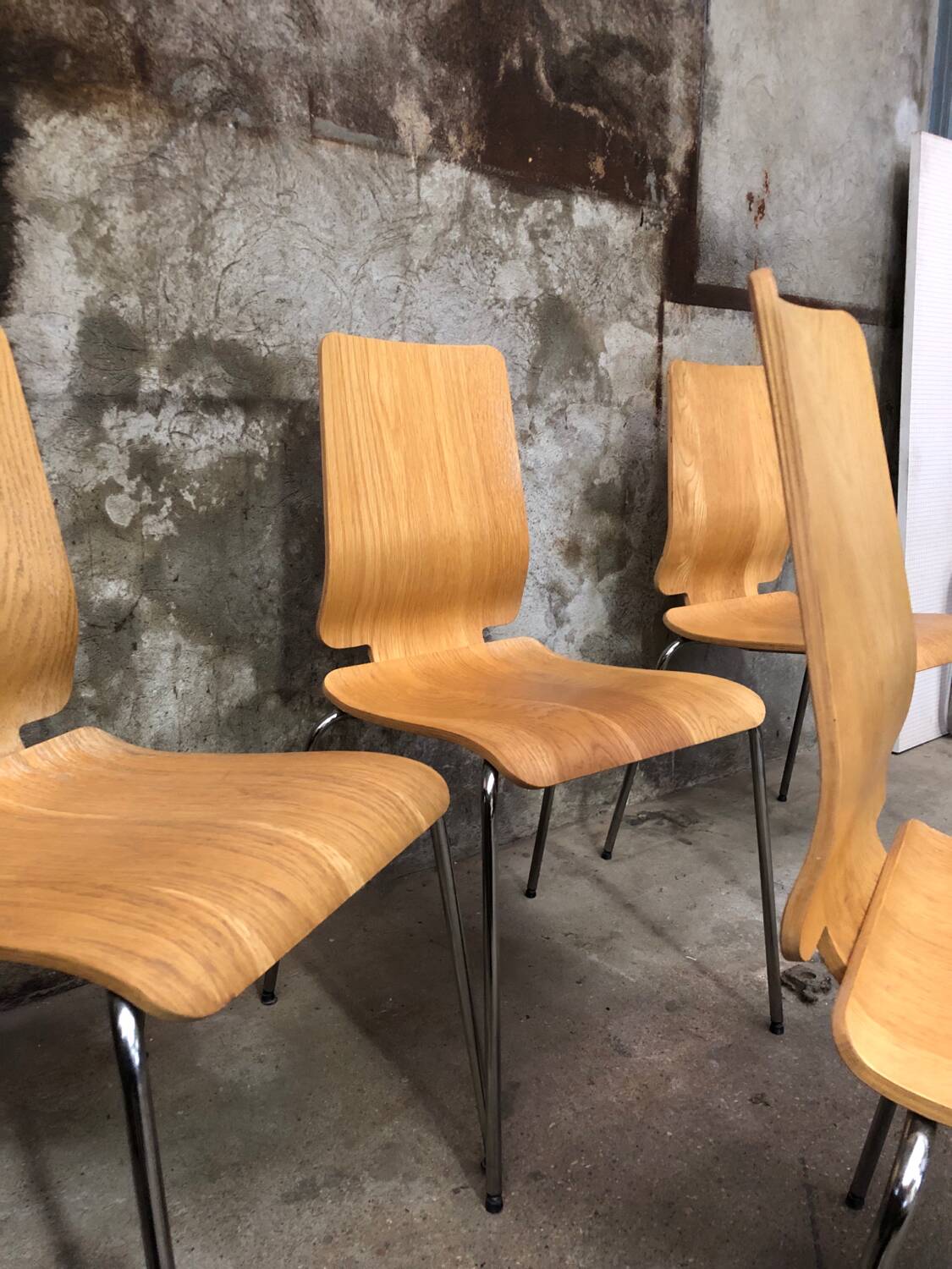 4 Gilbert Chairs IKEA 1999 Design