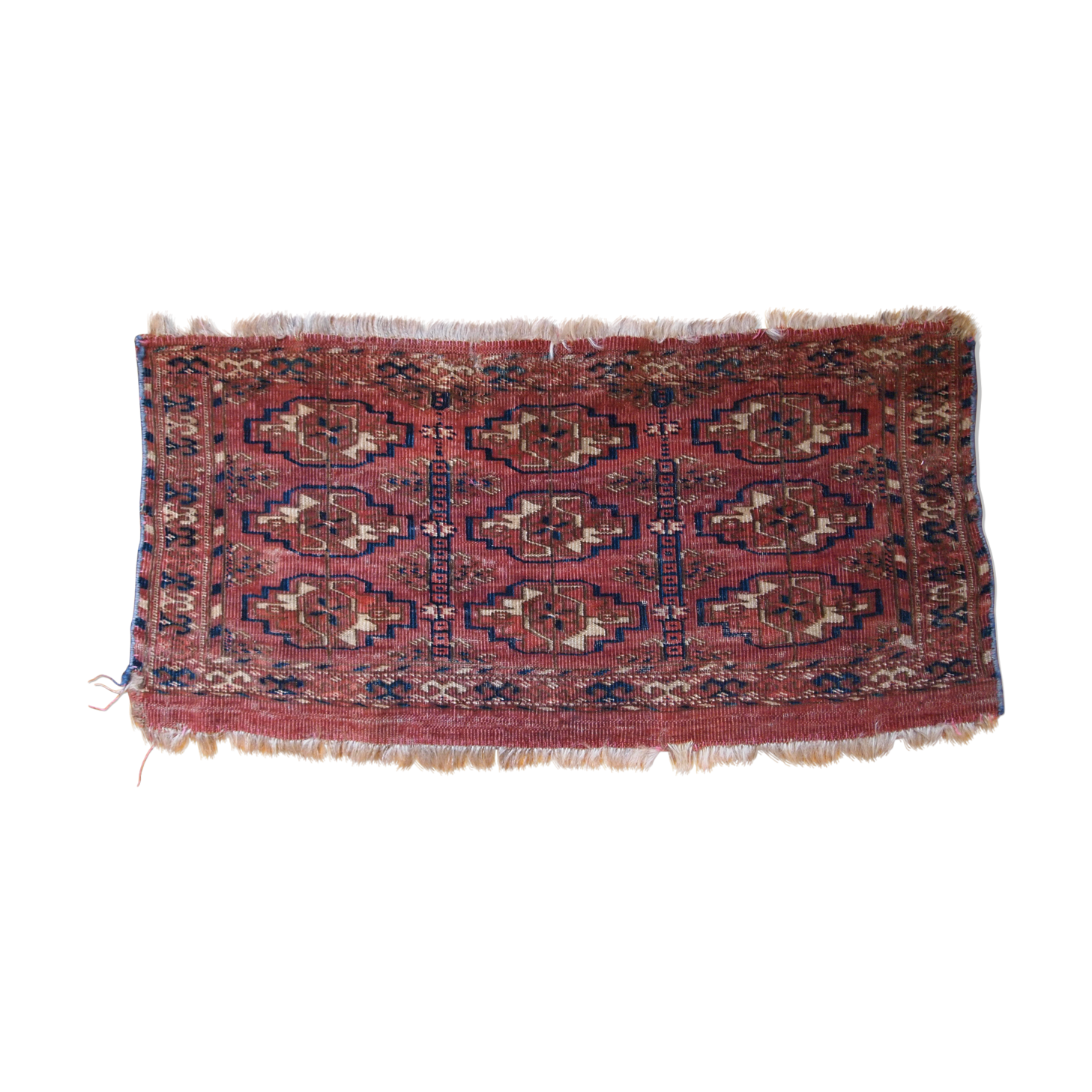 Tekke Turkmen Torba rug  30cm x 63cm