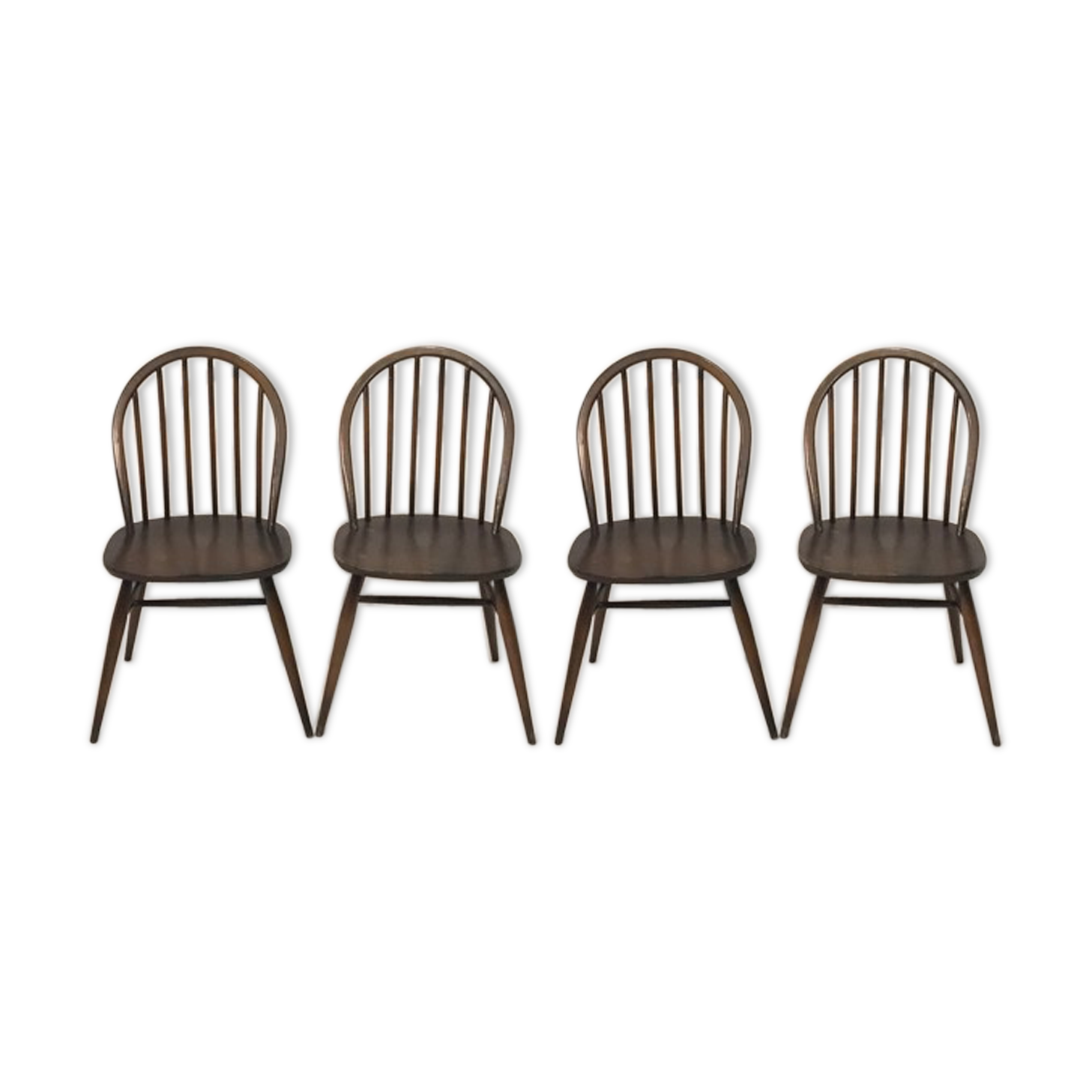Set of 4 Windsor chairs Ercol