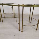 Tables basse laiton doré