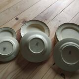 Antique gien table service – niderviller model – exceptional set