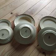 Service de table ancien gien – modèle niderviller – ensemble exceptionnel
