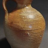 Stoneware pitcher, late 19th century, early 20th century, Puisaye