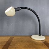 Beige vintage desk lamp, Italy, 1980s