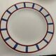 4 Digoin sarreguemines dessert plates, Basque model