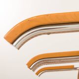 Pair of Italian vintage Ceska chairs by Gavina, 1960s