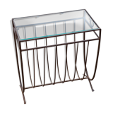 Metal magazine holder