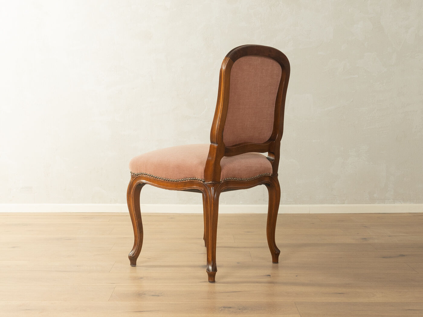 Rococo dining chairs, set of 6, circa 1900, baroque style