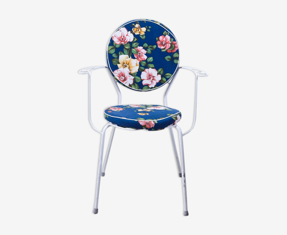Chaises de jardin sur cadre en fer