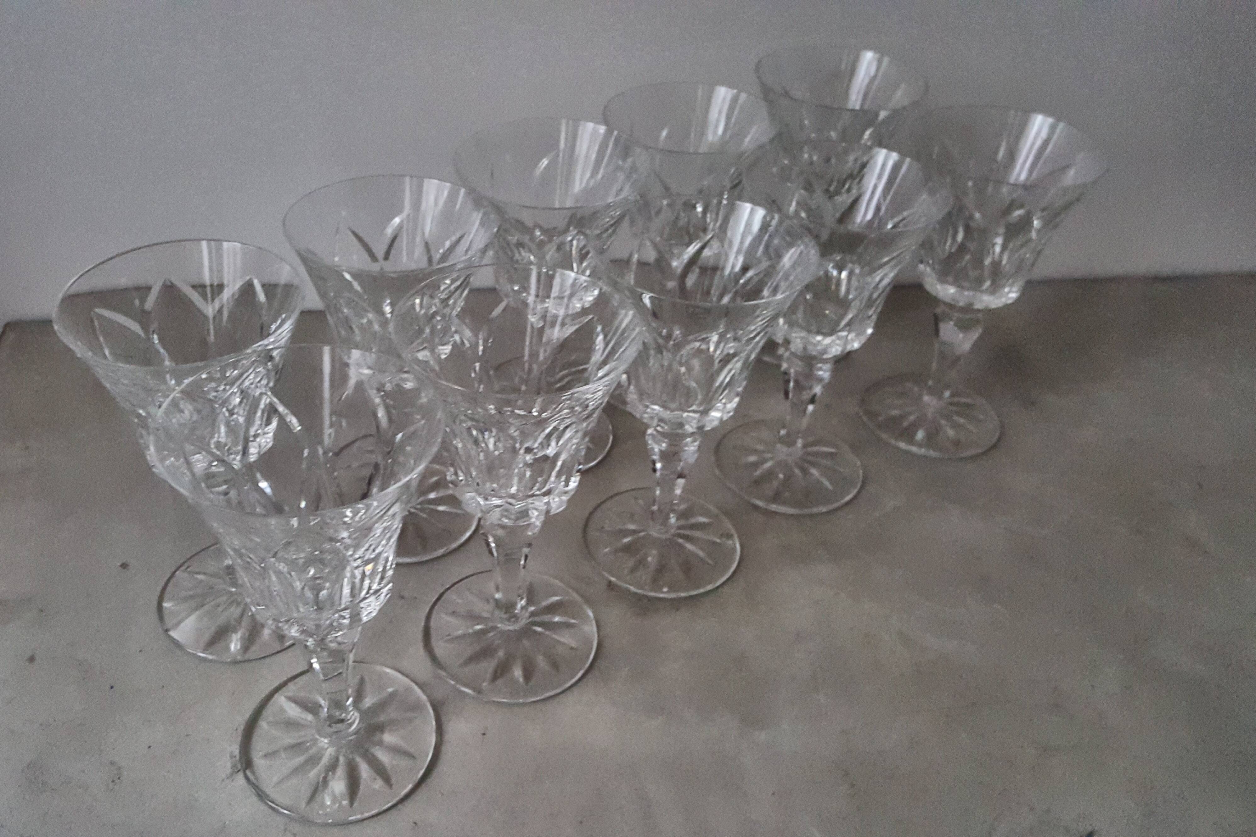 St. Louis Crystal - Service of 67 Camargue Model lenses