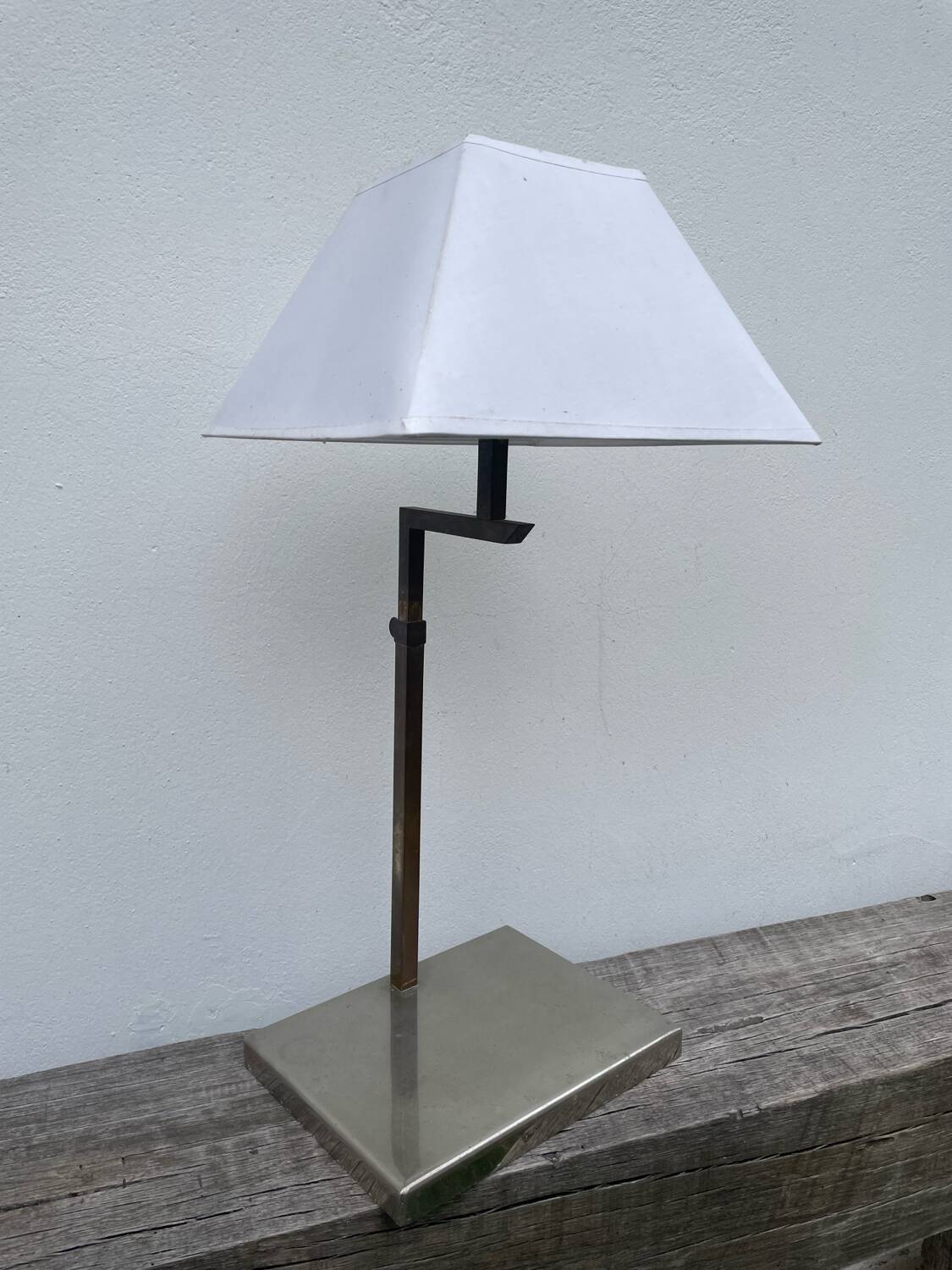 1970 brass lamp Gazel Biarritz