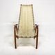 Fauteuil scandinave "Kurva", Yngve Ekström,  ESE-möbler, Suède, 1960