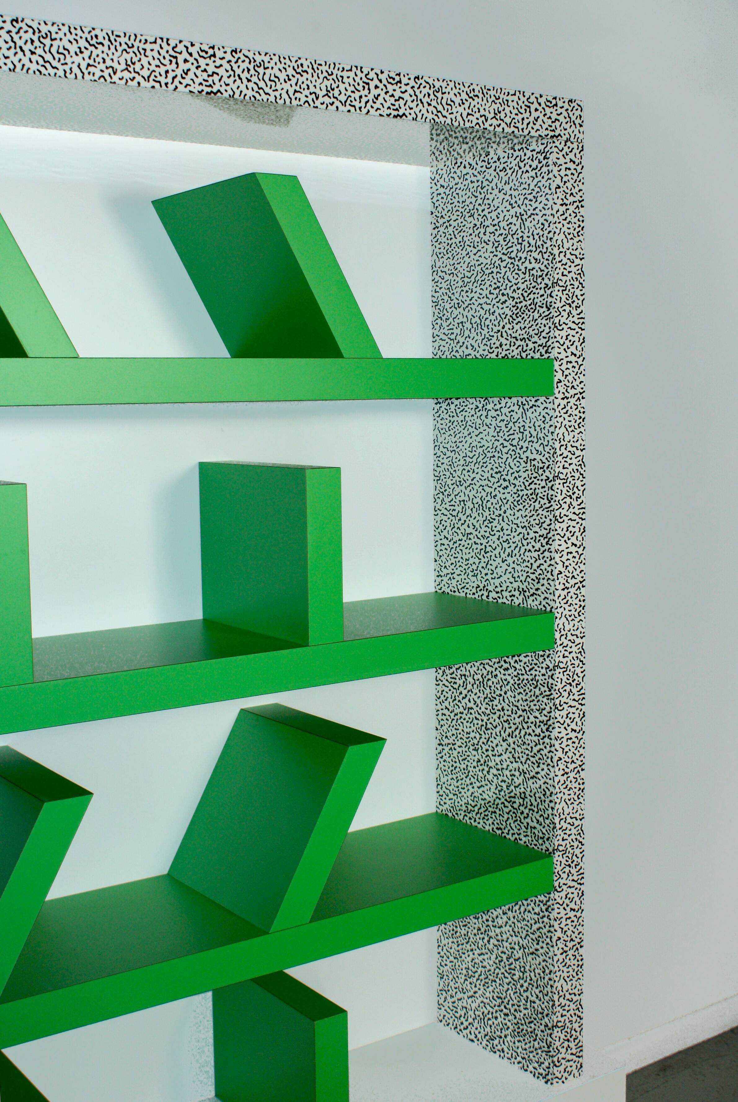 Suvretta bookcase by Ettore Sottsass for Memphis Milan, 1981