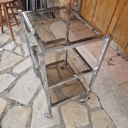 Vintage wheeled dessert table