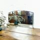 Beveled mirror 61x36cm