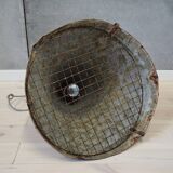 Lampe en métal, style industriel, années 50