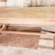 Vintage farmhouse table