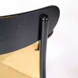 Armchair Model CH26 In Black Oak By Hans J. Wegner For Carl Hansen & Son