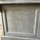 Meuble de salle de bain ancien double vasque plateau marbre