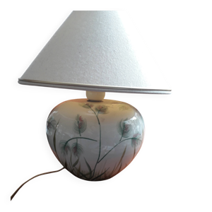 Lampe ancienne en céramique