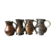 4 Islamic Art Ottoman Turkish copper pitchers antique