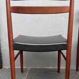 Four scandinavian johansson chairs