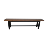 Wooden bench