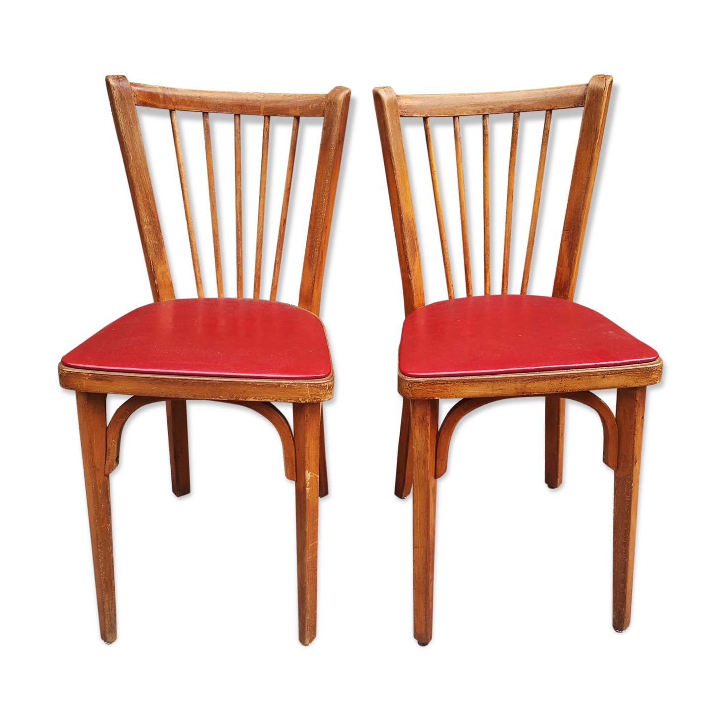 Pair of baumann chairs