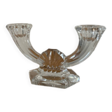 Saint Lambert crystal candlestick