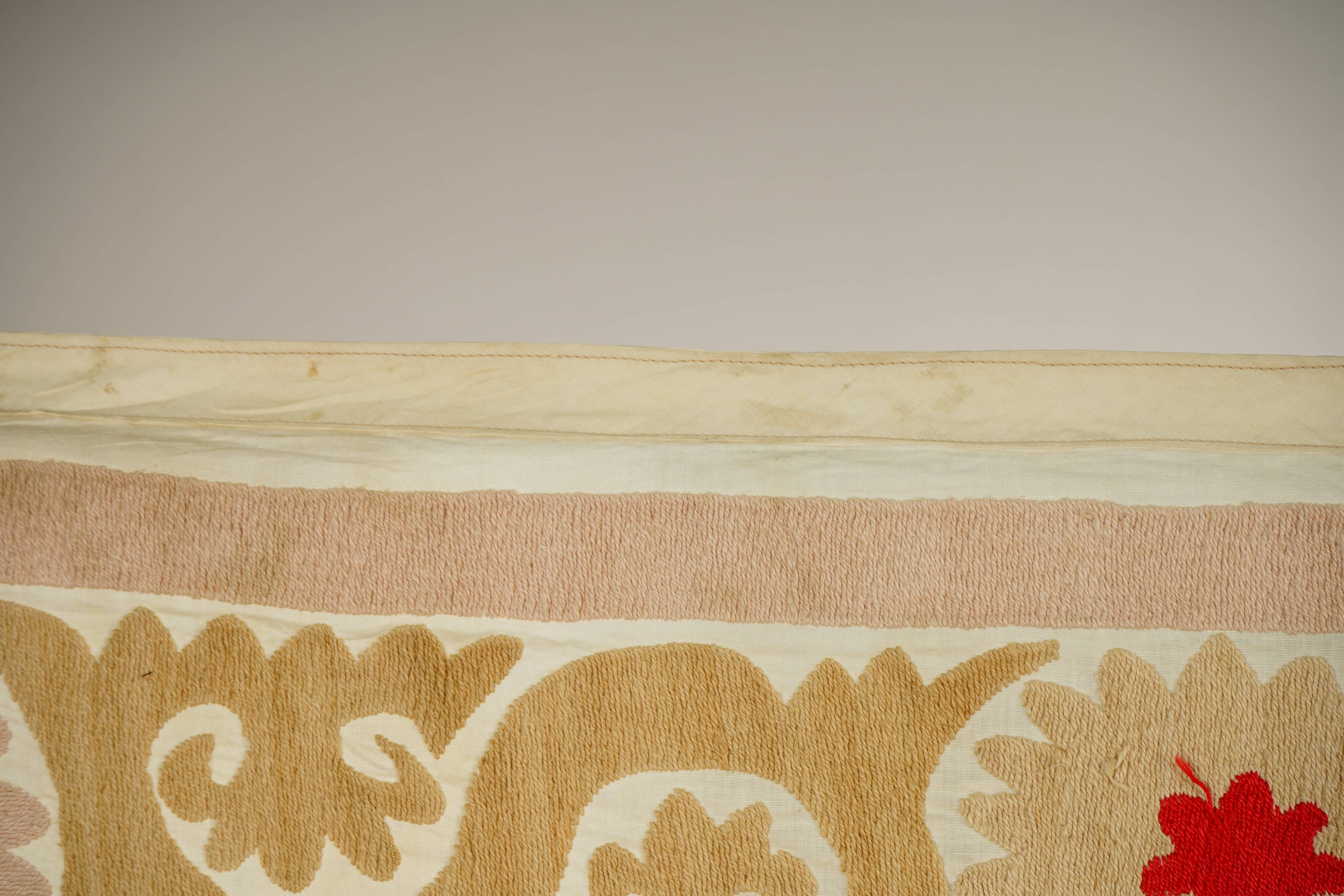 Tapis turc vintage noué à la main