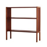 Bibliothèque en teck, design danois, années 1970, production : Danemark