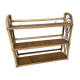 Shelf rattan