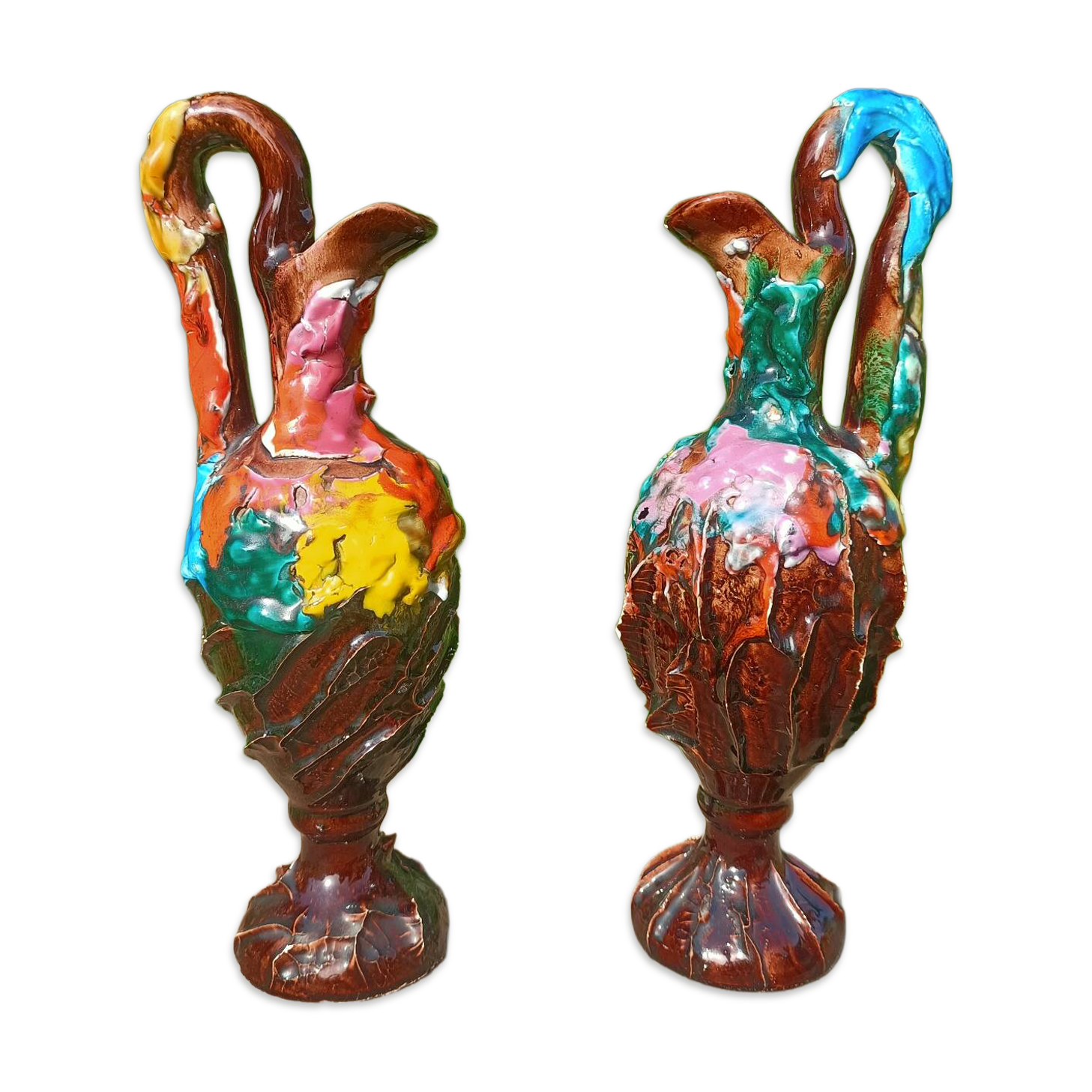 Ensemble de vases, pichets Vallauris