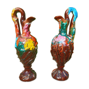 Ensemble de vases, pichets - vallauris