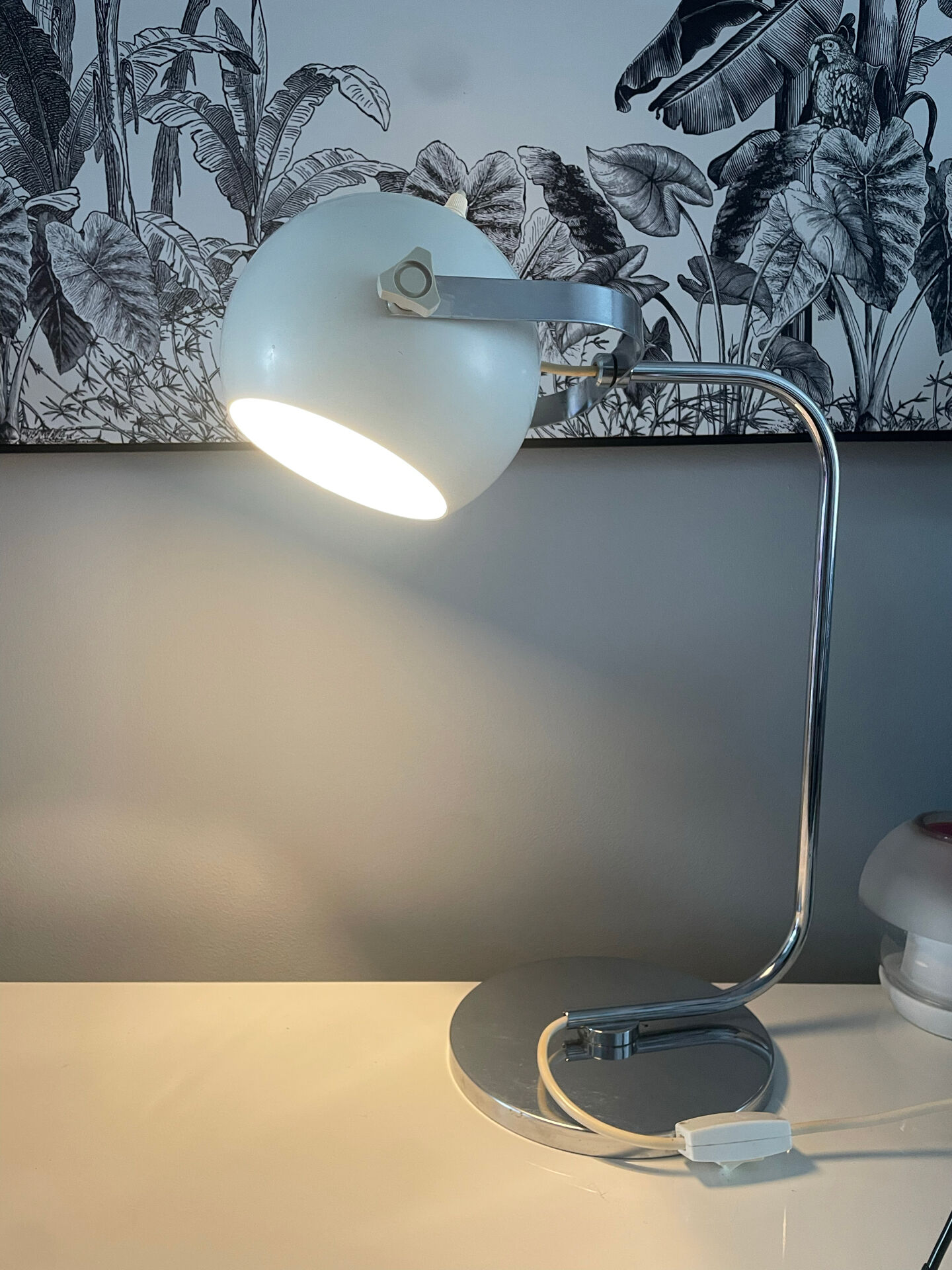 Vintage table lamp Space Age 60s