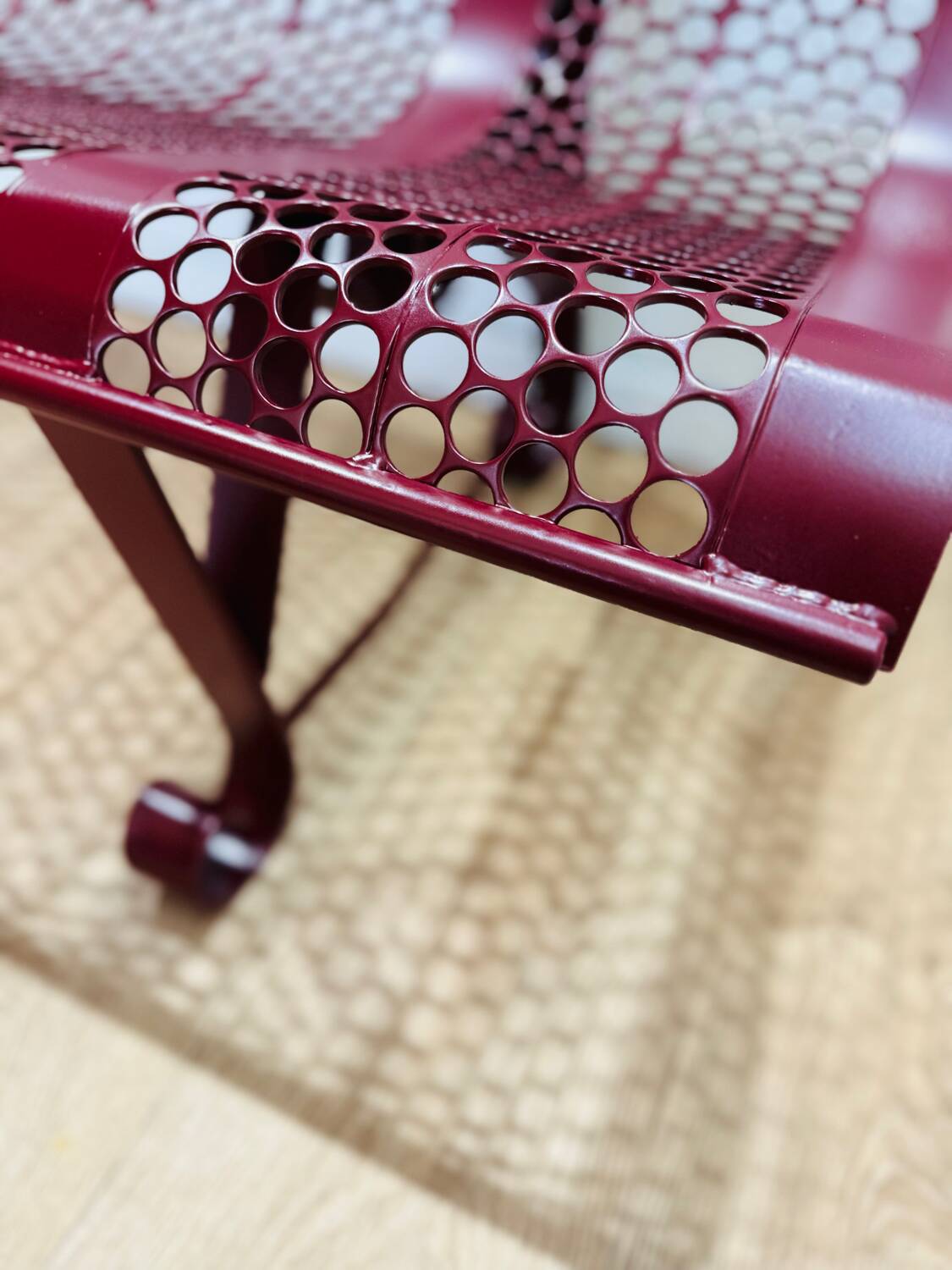 René Malaval metal bench